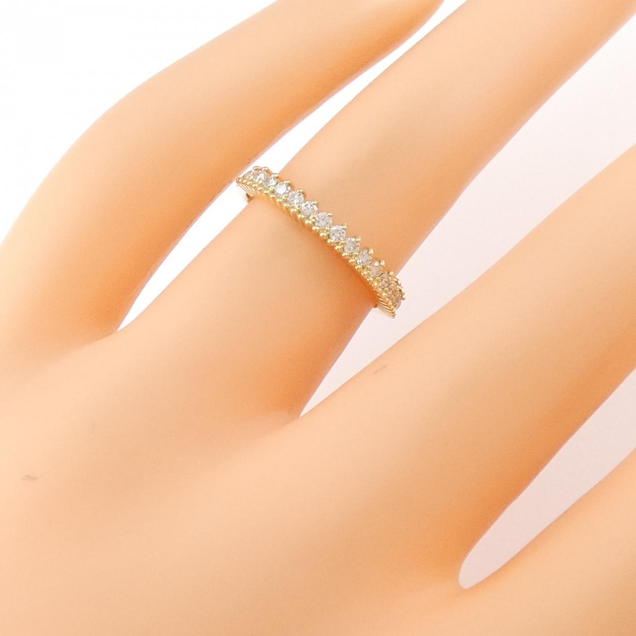 K18YG ダイヤモンド リング 0.20CT
