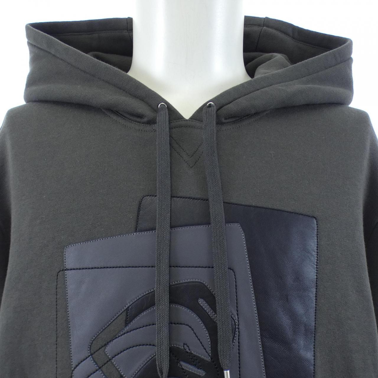 エルメス HERMES フーデッドパーカレザーパッチ　ETRIERS DECALES 367800HA パーカー