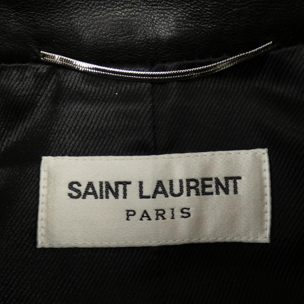 サンローラン SAINT LAURENT 362239 Y5YA1 レザーライダースジャケット