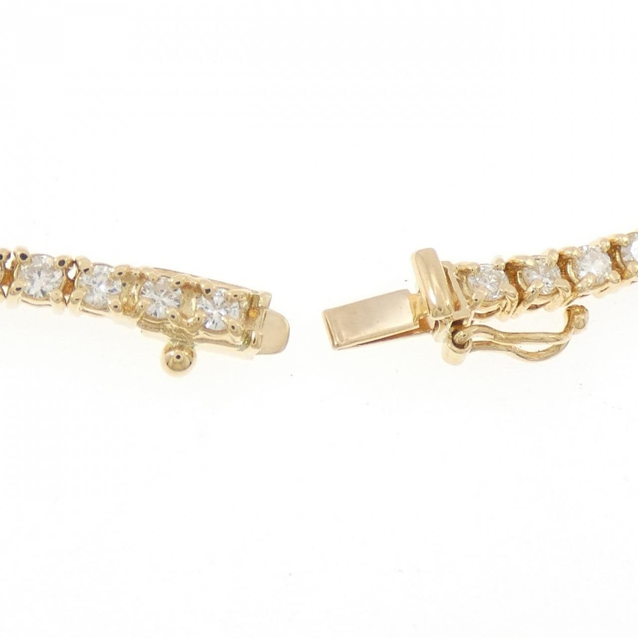 K18YG ダイヤモンド ネックレス 10.00CT