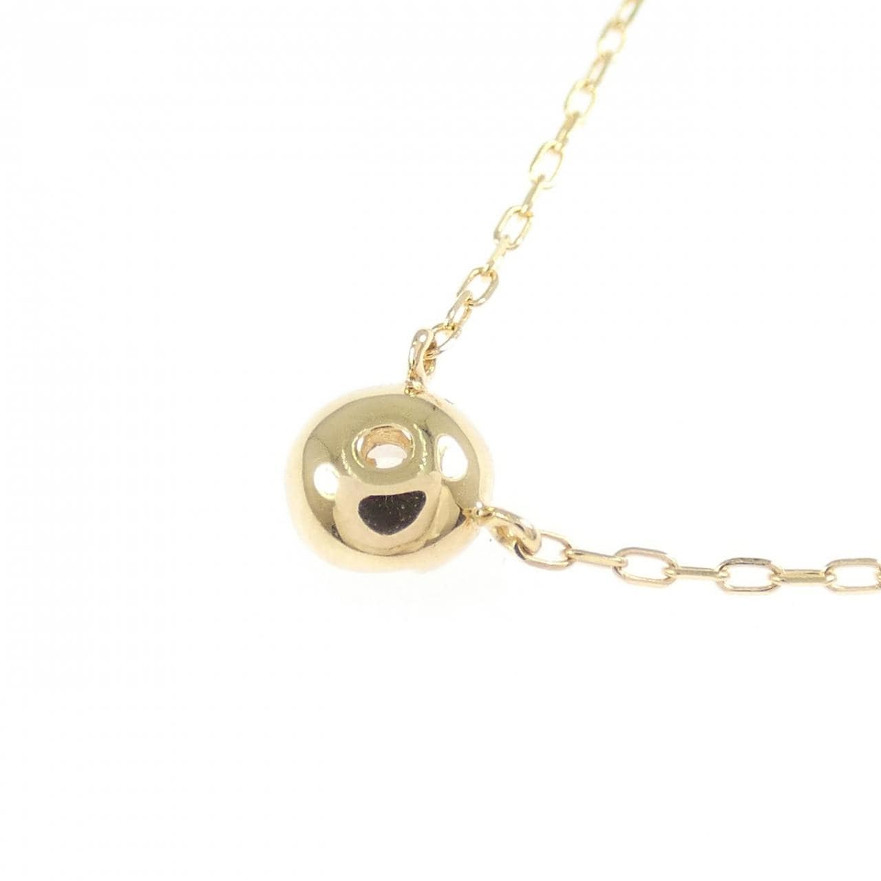 K18YG ダイヤモンド ネックレス 0.15CT