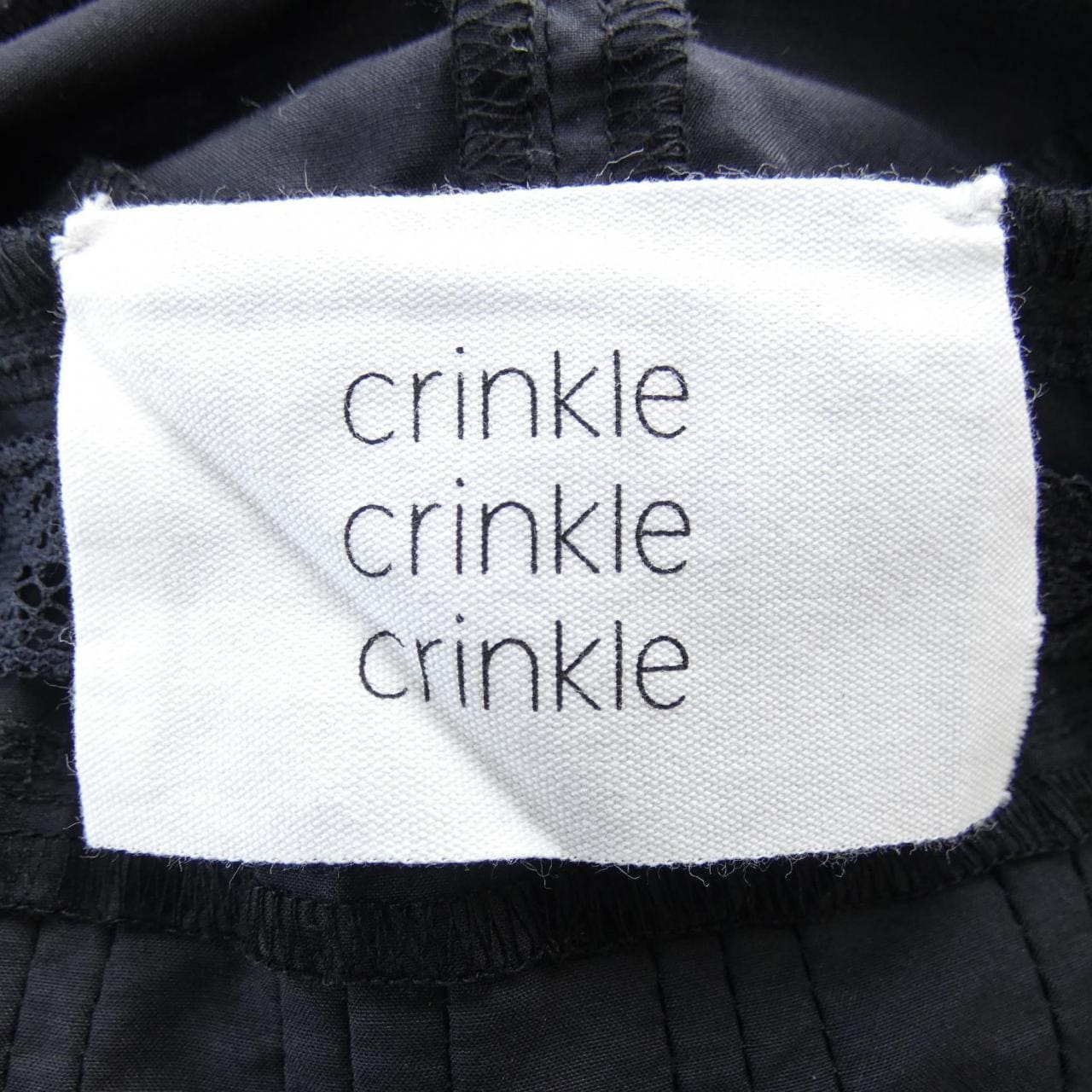 crinkle crinkle crin ワンピース