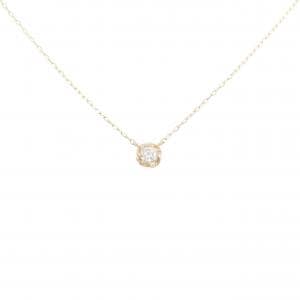K10YG ダイヤモンド ネックレス 0.04CT