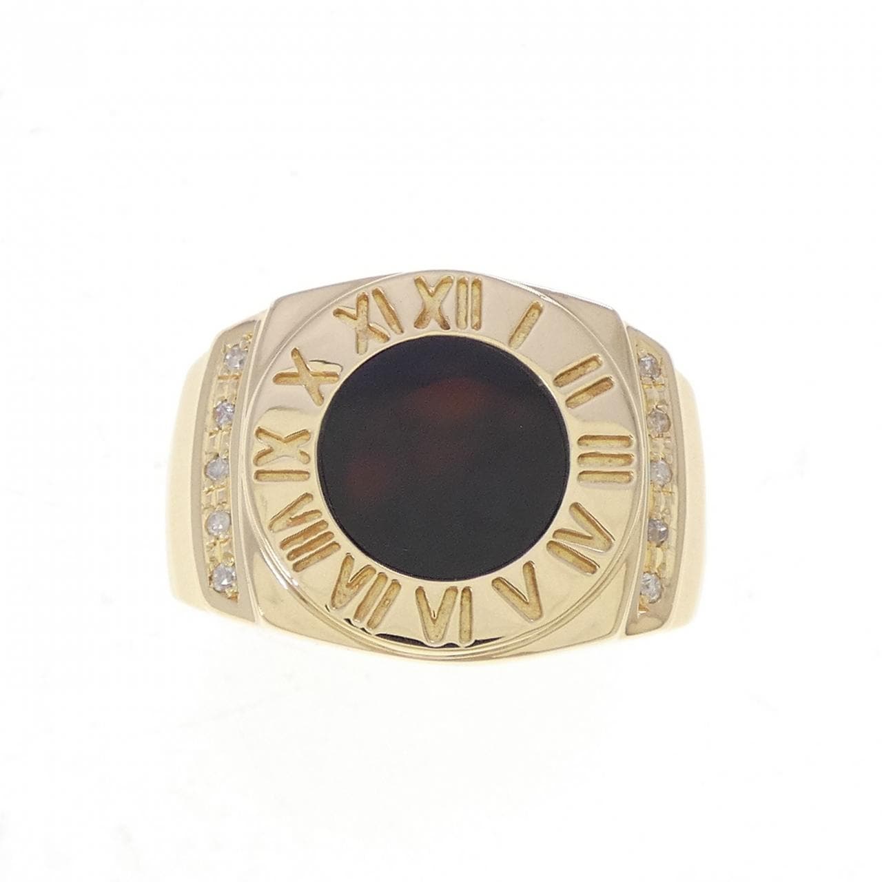 K18YG オニキス リング