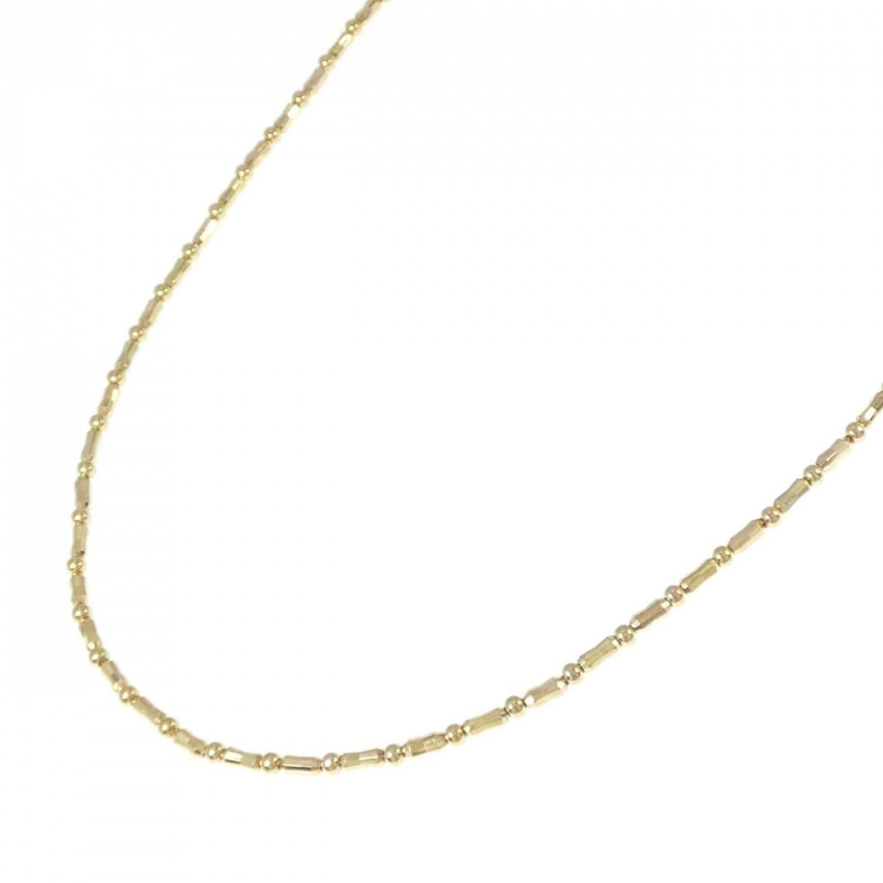 K18YG necklace