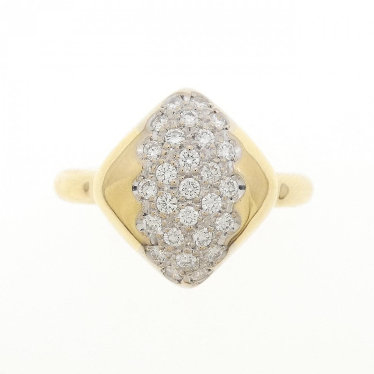 750YG/750WG Diamond ring