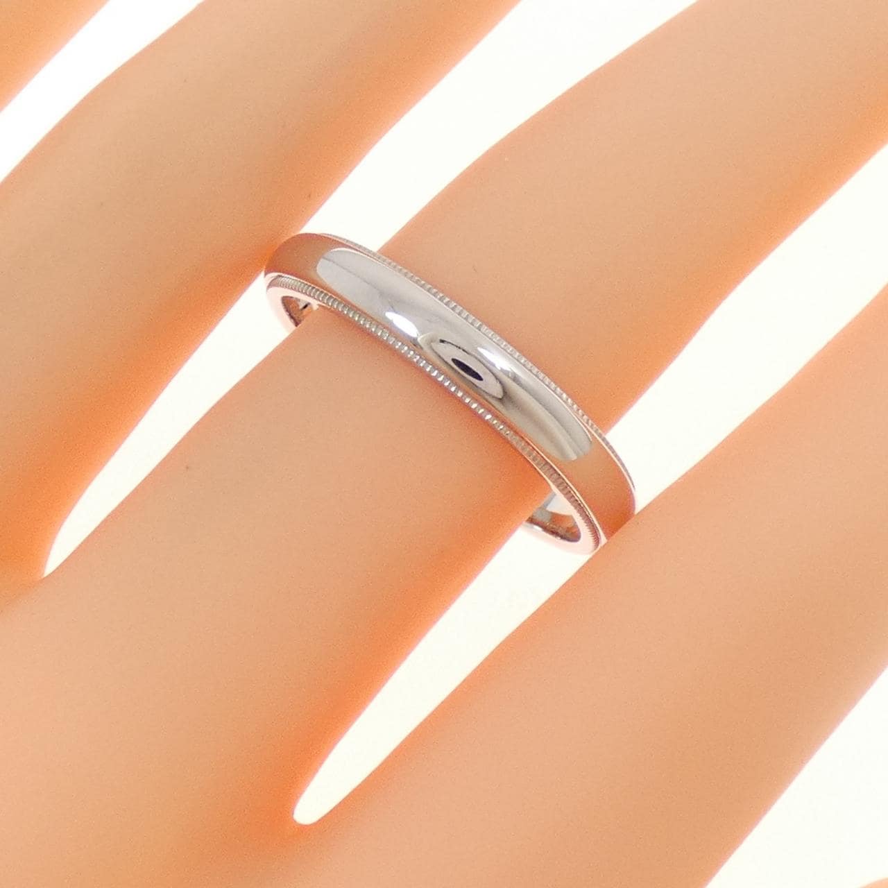 ティファニー ミルグレイン リング