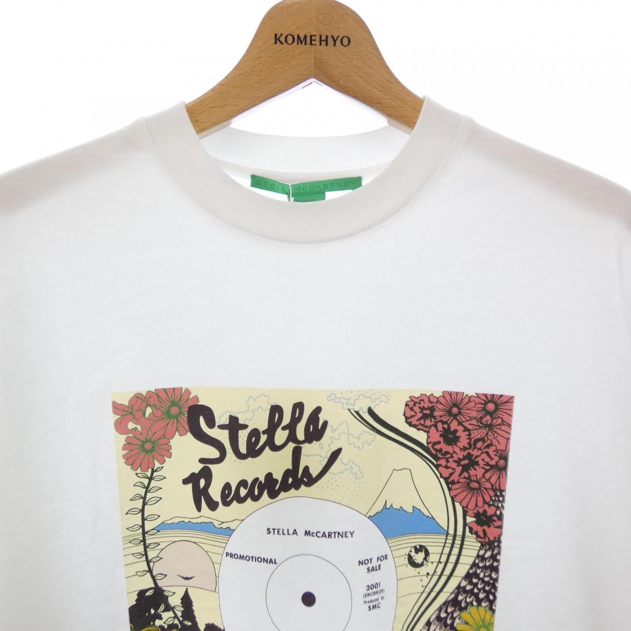 ステラマッカートニー STELLA MCCARTNEY レコードロンティ Tシャツ