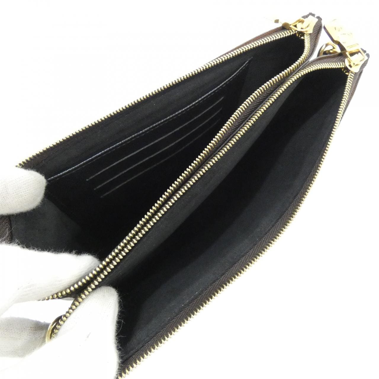 ルイヴィトン モノグラム ジャイアント ポシェット ドゥーブル ジップ M69203 ショルダーバッグ