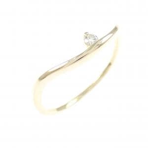 【リメイク】K10YG ダイヤモンド リング 0.03CT