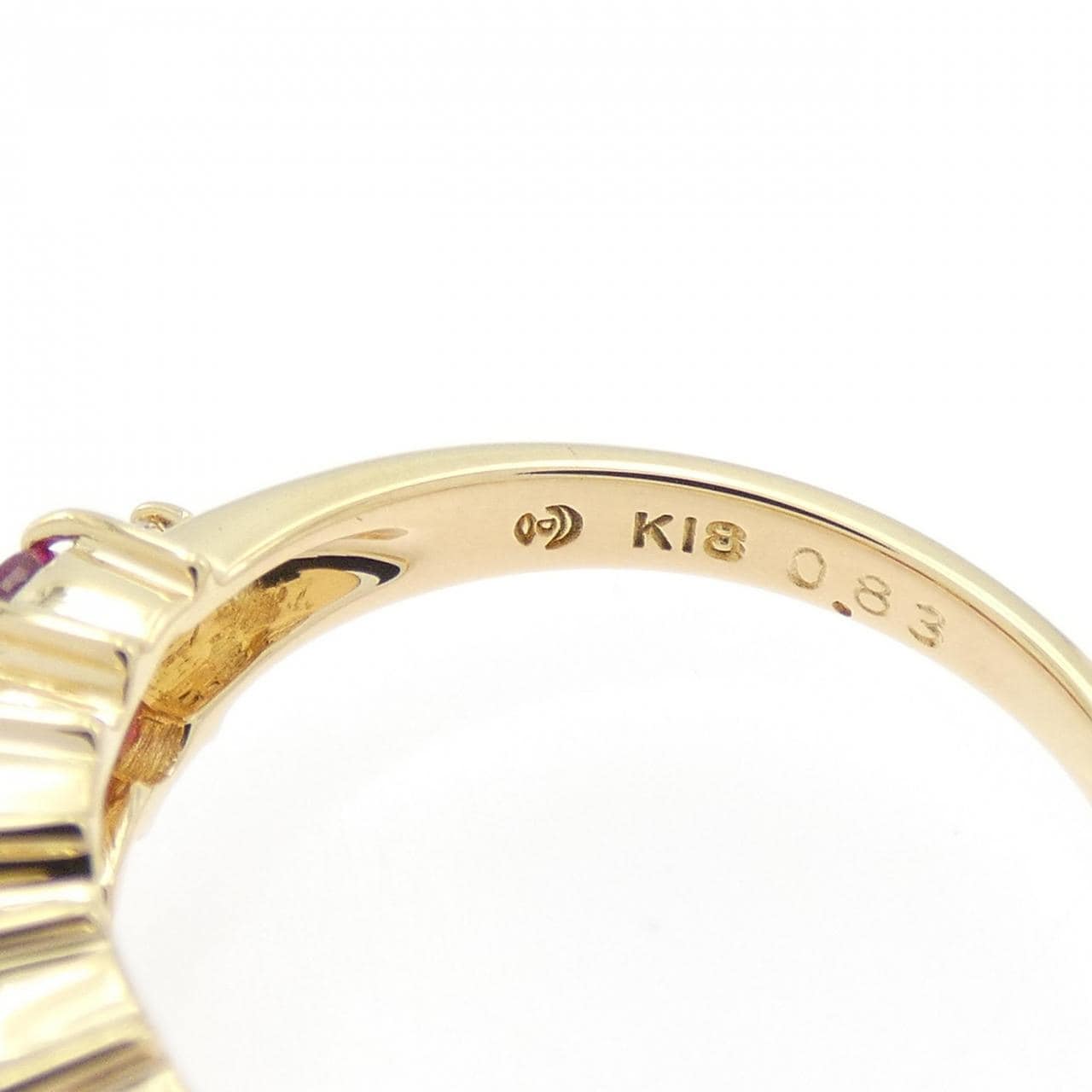 タサキ ルビー リング 0.83CT