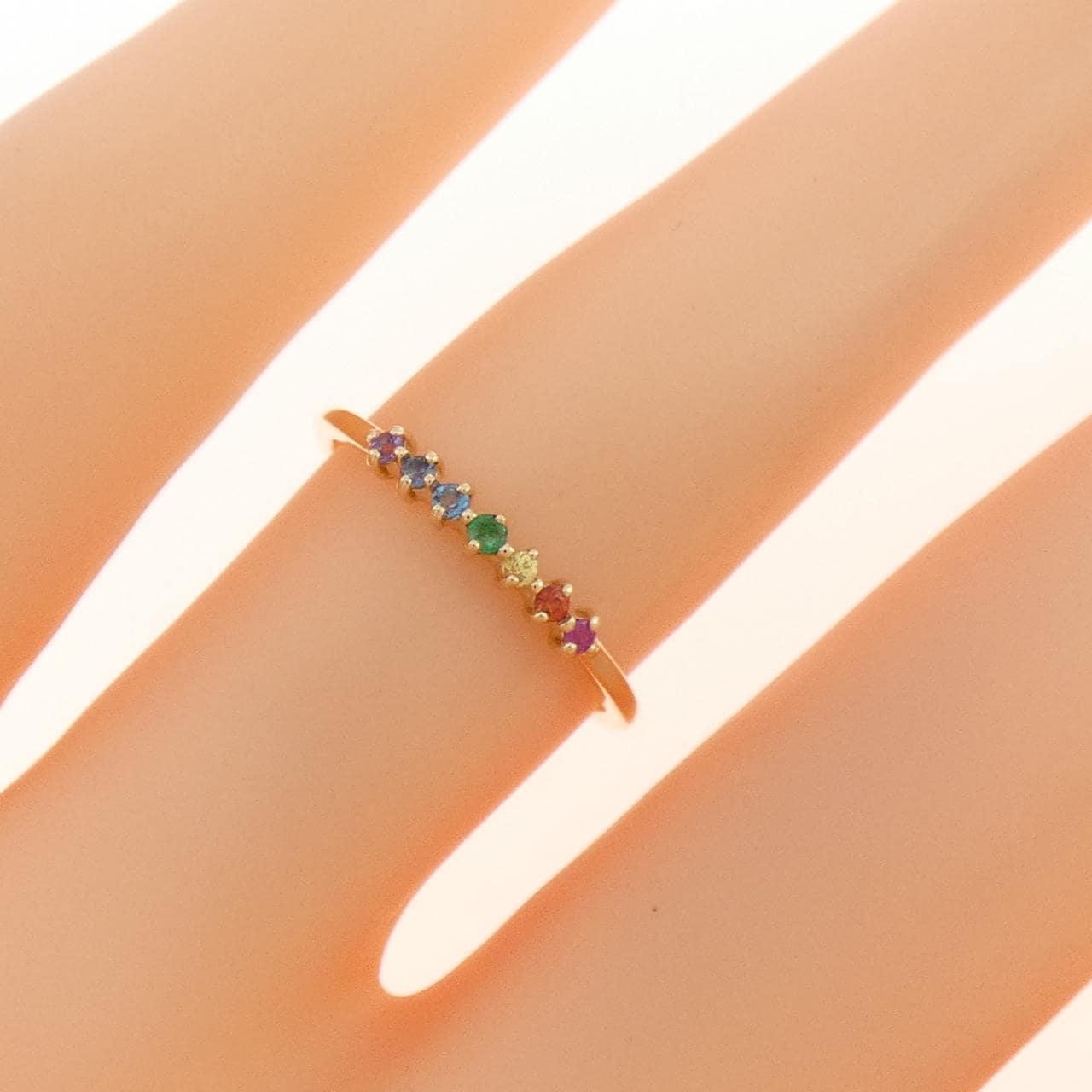 エテ カラーストーン リング