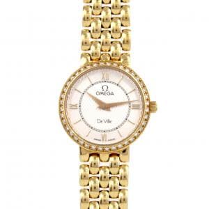 【ノーメンテナンス還元価格】オメガ デ･ヴィル YG/D YG クォーツ