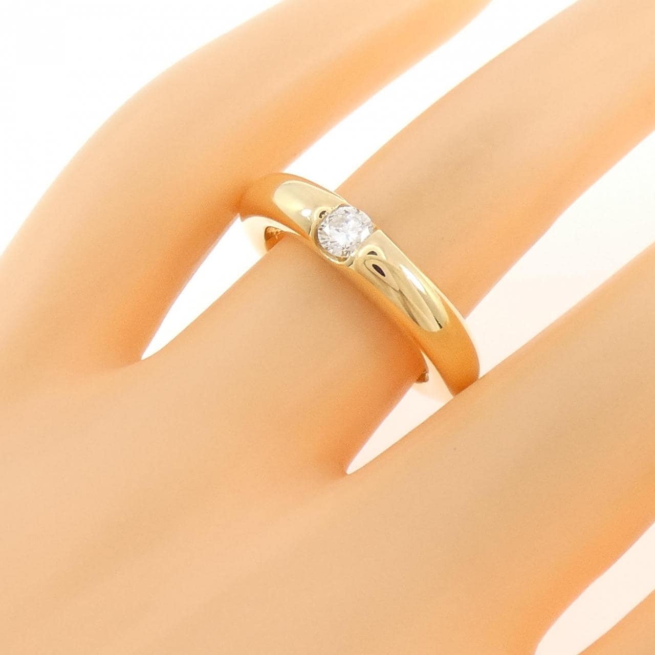 カルティエ エリプス リング 0.25CT