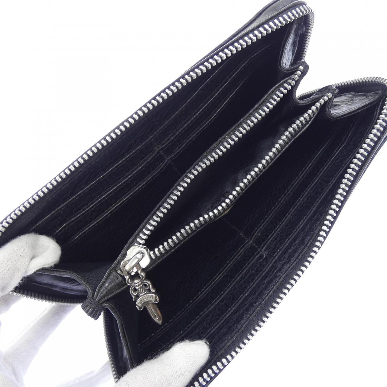 クロムハーツ CHROME HEARTS REC F ZIP 3PTCH レック セメタリー 3パッチ 2246 304 0604 0900 WALLET