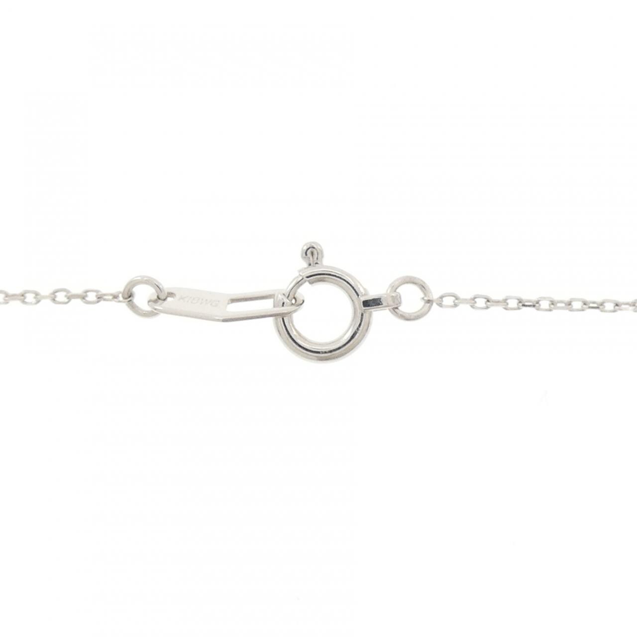 スタージュエリー クロス ダイヤモンド ネックレス 0.08CT