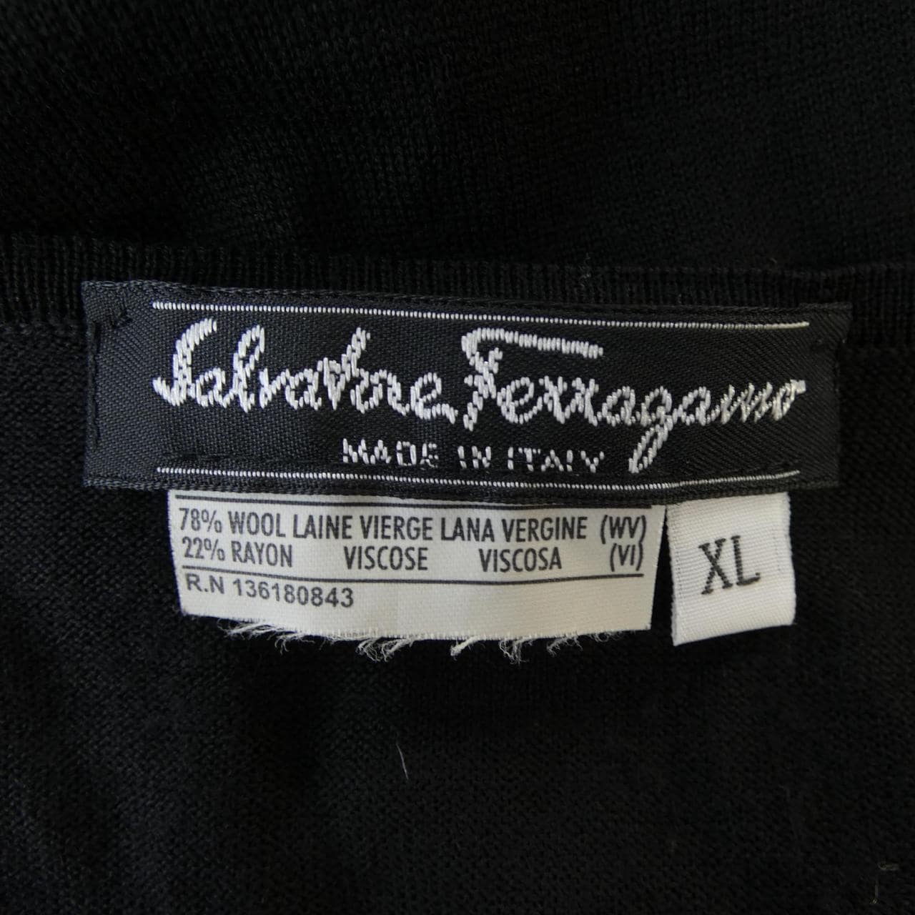【ヴィンテージ】サルヴァトーレフェラガモ SALVATORE FERRAGAMO ニット