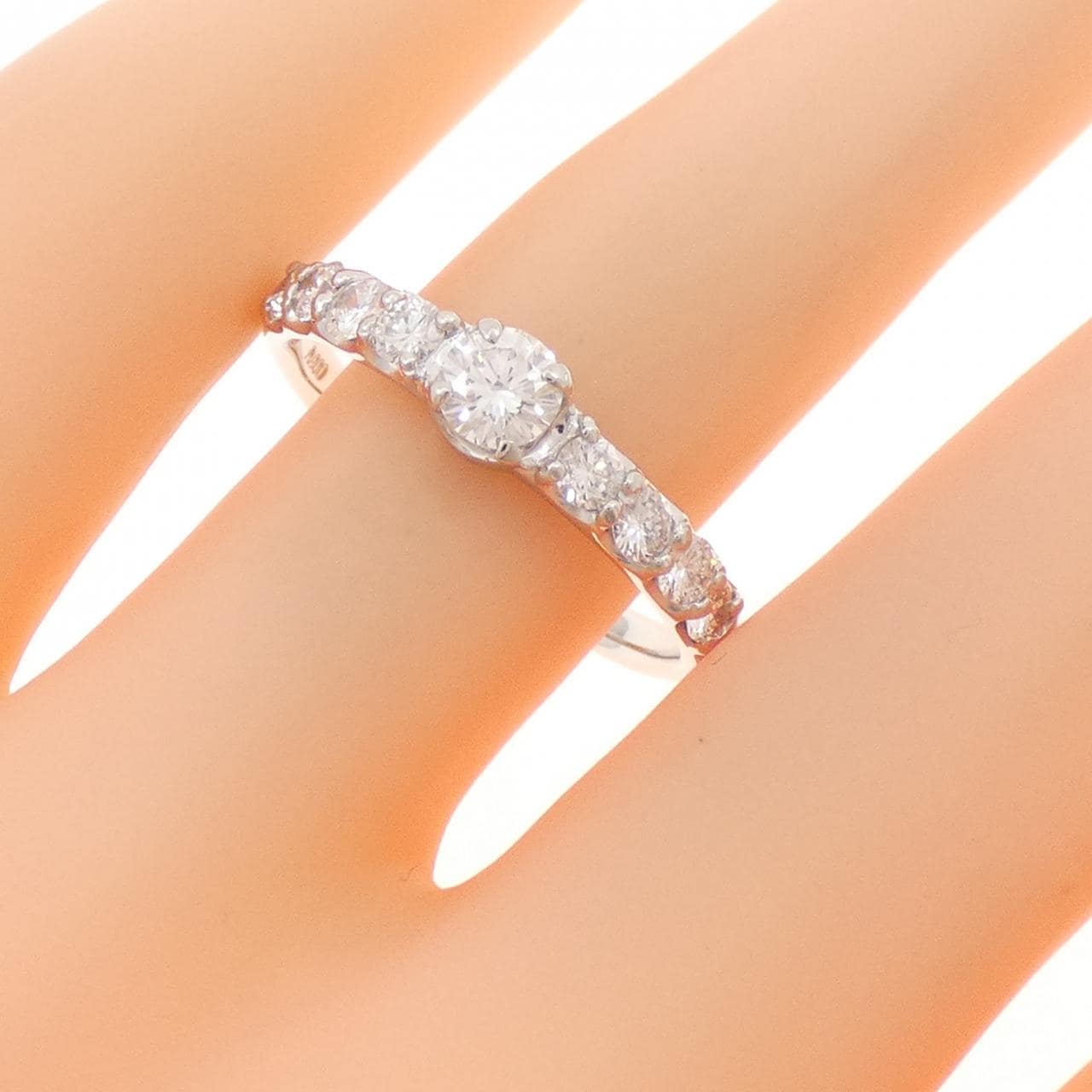 PT900 ダイヤモンド リング 0.291CT G SI1 VG