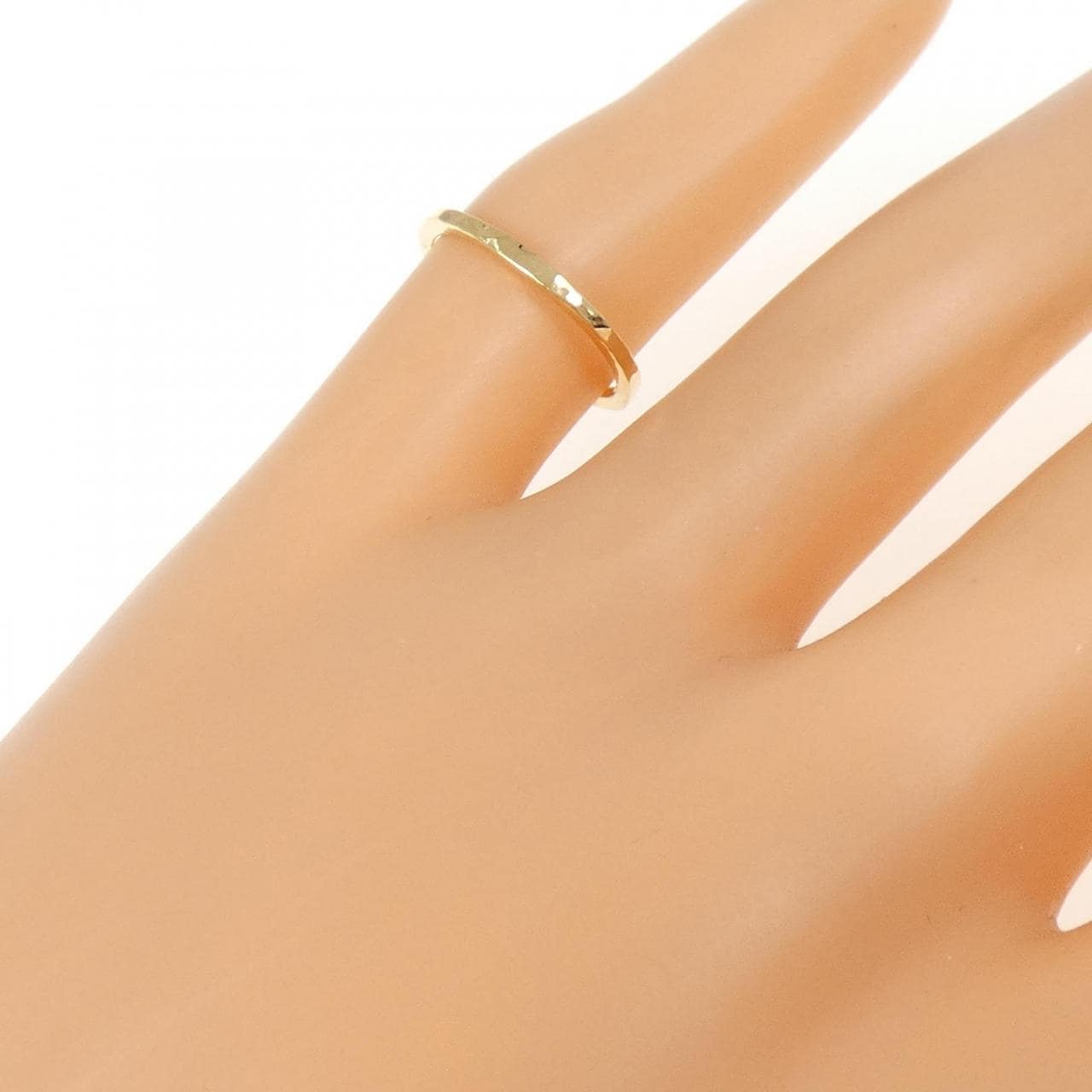 K18YG ピンキー リング