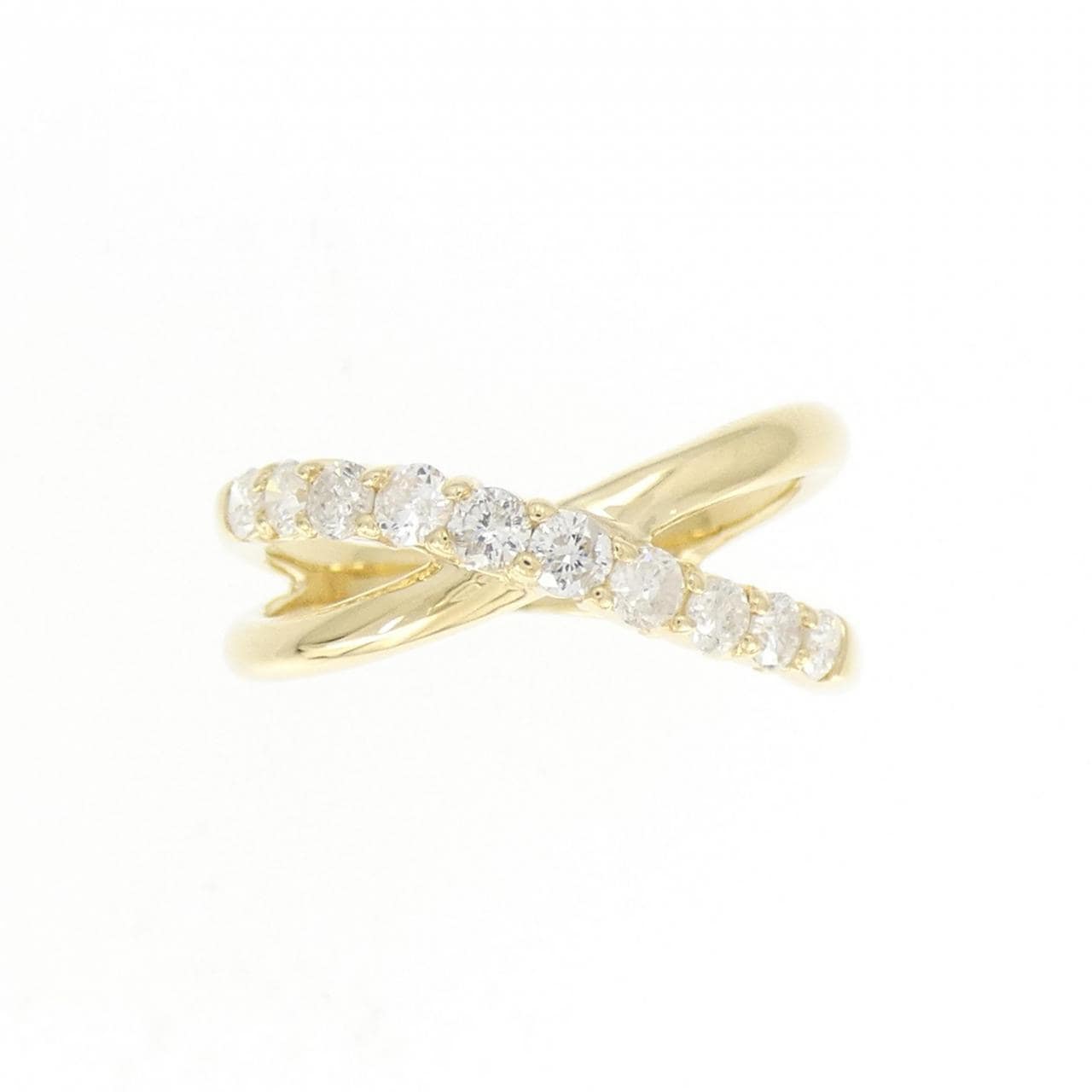 K18YG ダイヤモンド リング 0.50CT