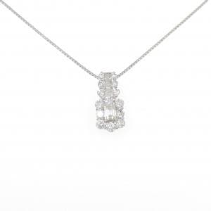PT900/PT850 ダイヤモンド ネックレス 0.70CT