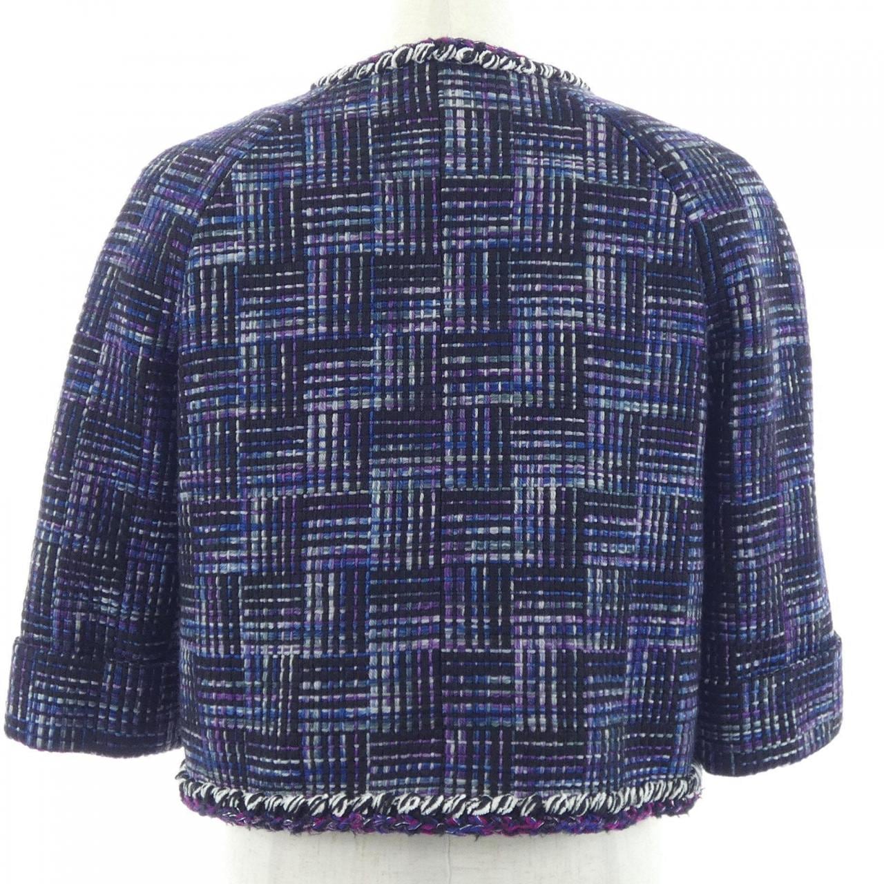 シャネル CHANEL P75467V67167 23A ノーカラージャケット