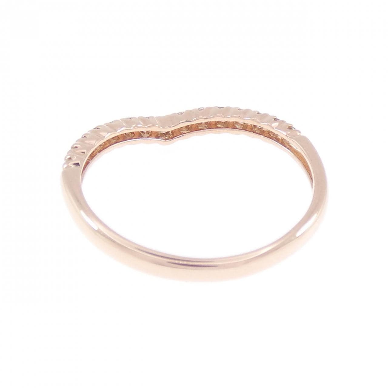 K10PG ダイヤモンド リング 0.20CT