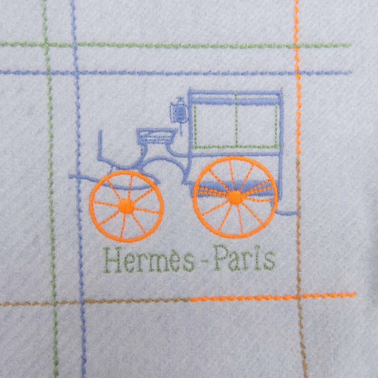 エルメス HERMES BRODIE A TOUTE BERLINE H259149S MUFFLER