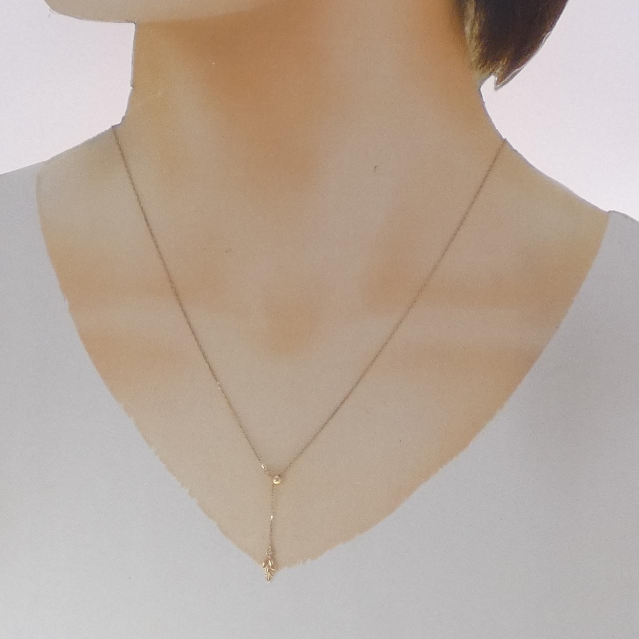 アガット ダイヤモンド ネックレス 0.008CT