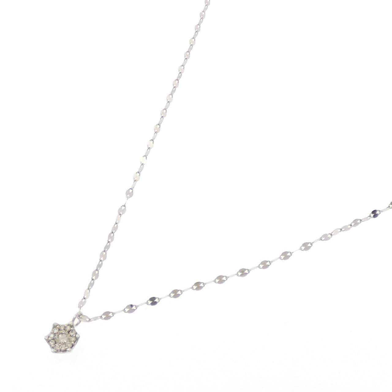 PT900/PT850 ダイヤモンド ネックレス 0.31CT