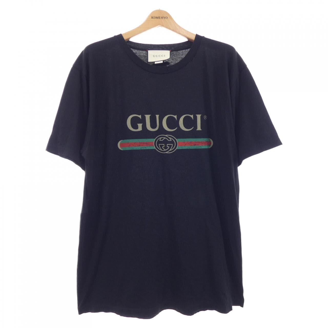 グッチ GUCCI GUCCI ロゴ オーバーサイズ コットン Tシャツ 457095-X5L89 Tシャツ