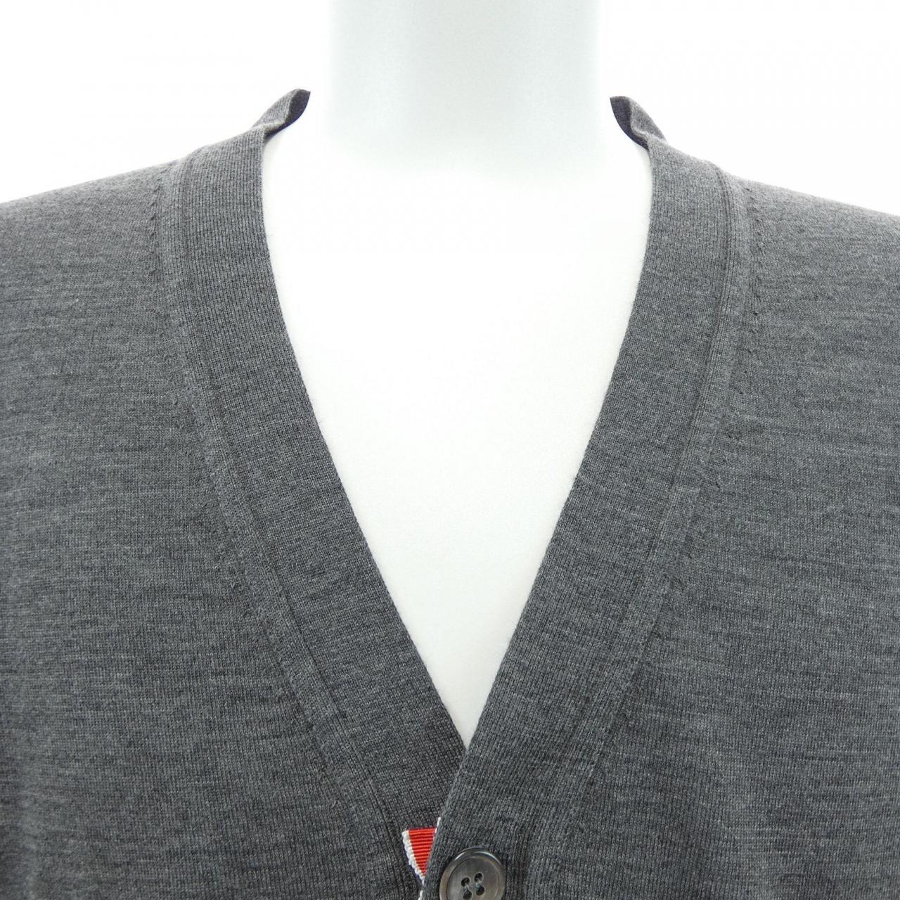 トムブラウン THOM BROWNE メリノウール 4BAR クラシック カーディガン MKC002A カーディガン