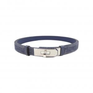 HERMES エルメス レディース ベルト オールド　ネイビー HERMES エルメス ベルト デストリエ レザーベルト 85cm 32mm 黒