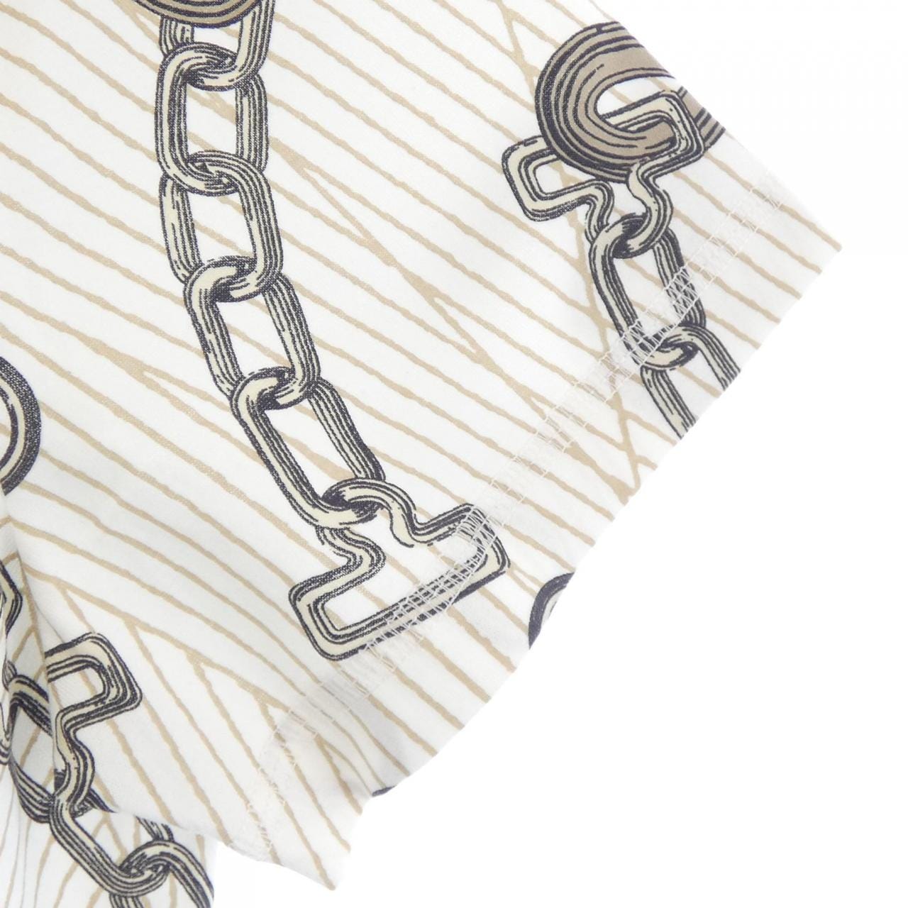 エルメス HERMES EFFET KALEIDOSCOPE 4H4524DH カットワンピース