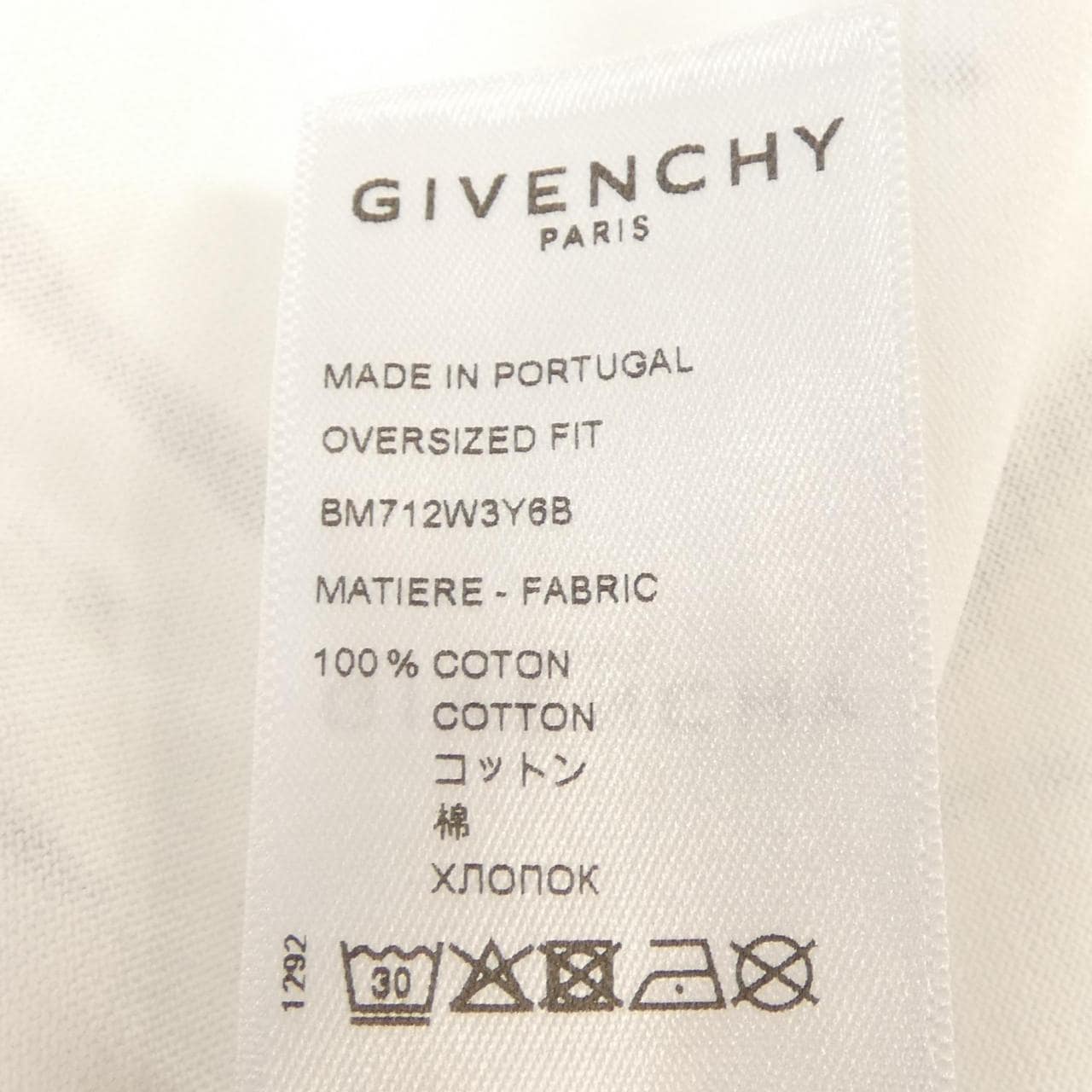 GIVENCHY BM712W3Y6B T卹