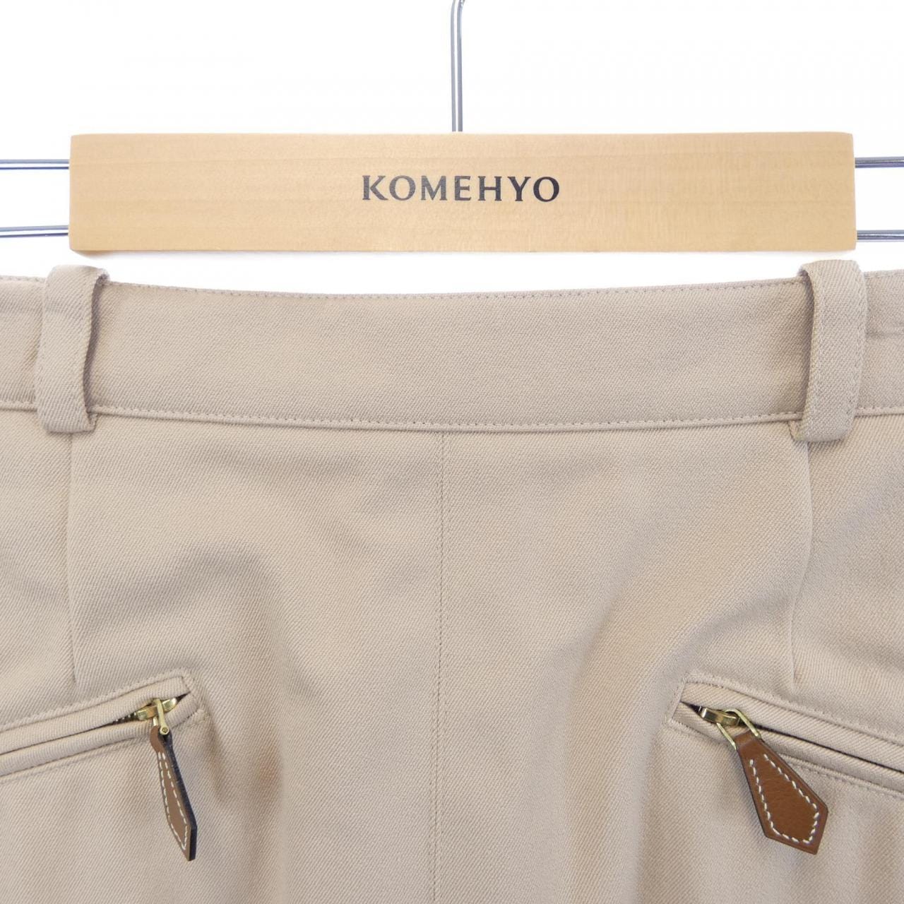 【ヴィンテージ】エルメス HERMES サイドジップ スカート