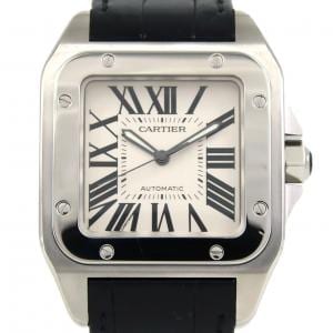 カルティエ サントス100 LM W20073X8 SS 自動巻
