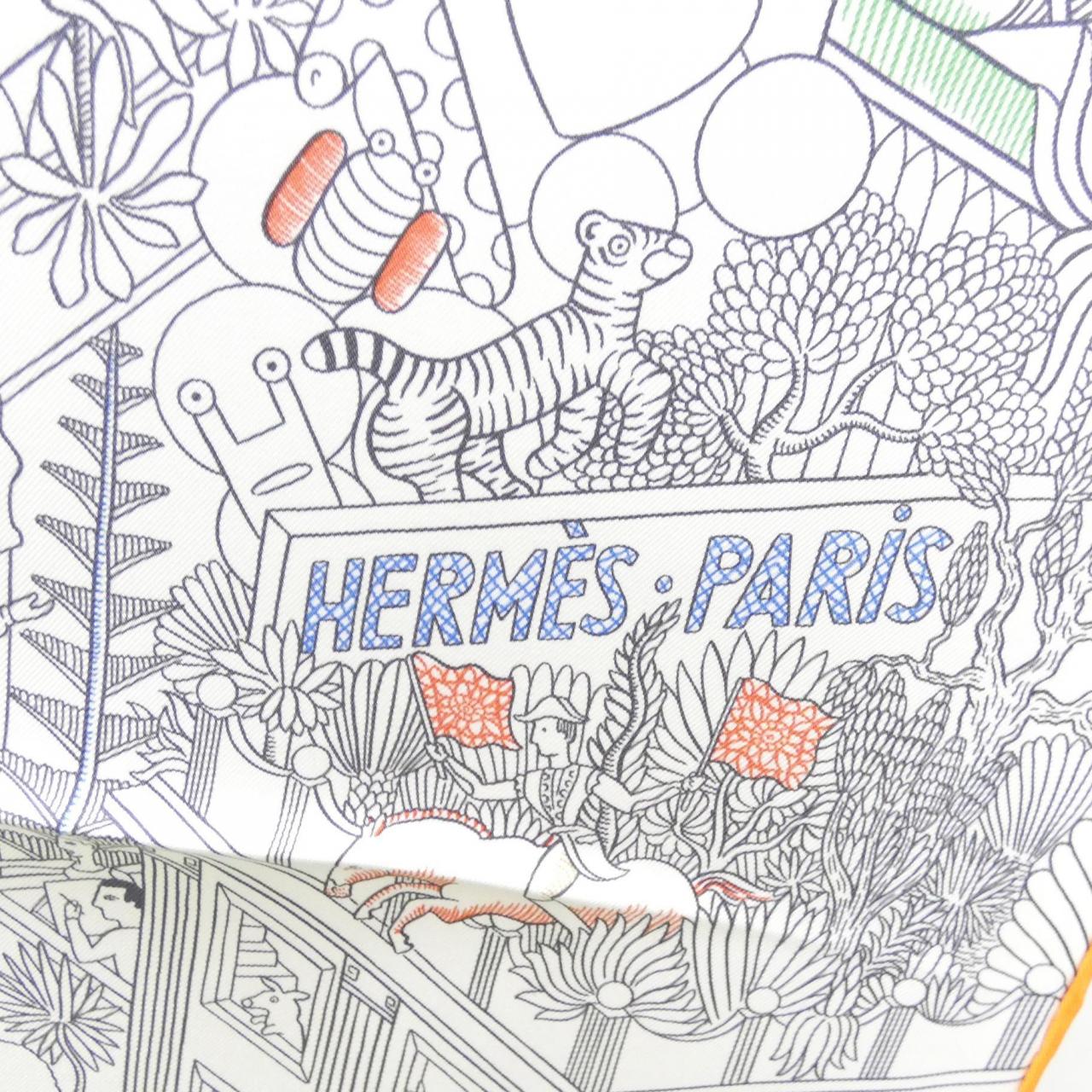 エルメス ANIMAPOLIS カレ スカーフ