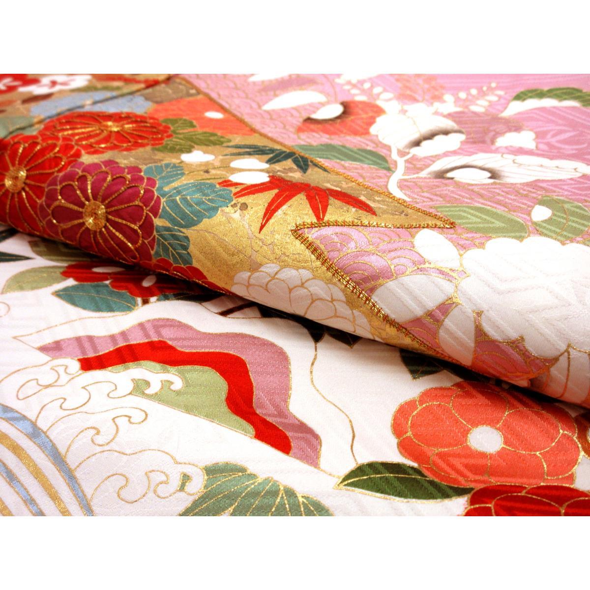 振袖【吉澤織物】吾妻徳穂　きもの・長襦袢　２点セット