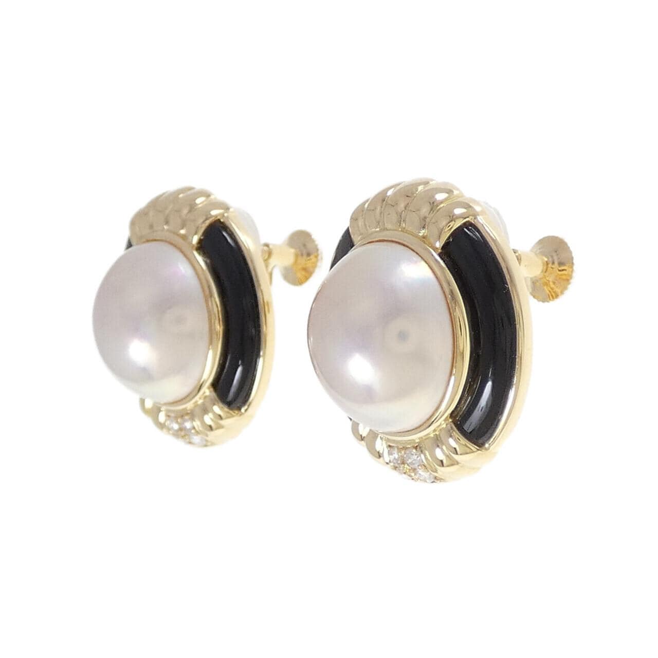 タサキ カラーストーン イヤリング