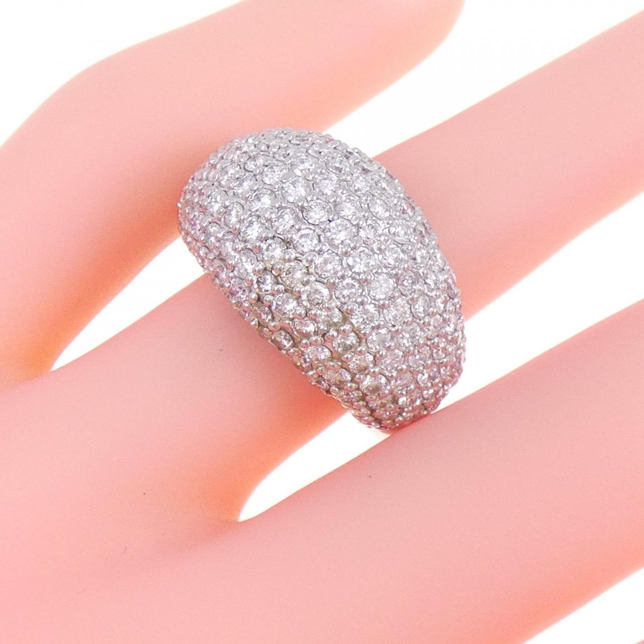 PT Pave Diamond Ring 2.83CT