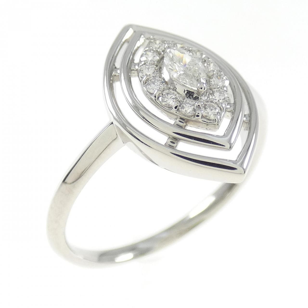 【新品】PT ダイヤモンド リング 0.16CT