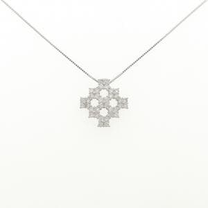 PT900/PT850 ダイヤモンド ネックレス 1.00CT