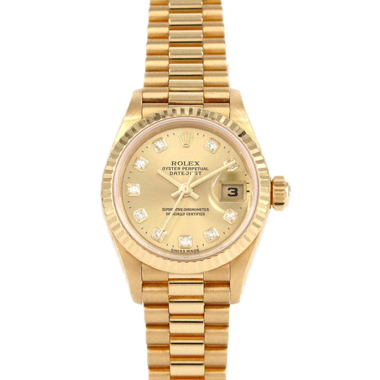 ロレックス デイトジャスト 79178G YG 自動巻 A番