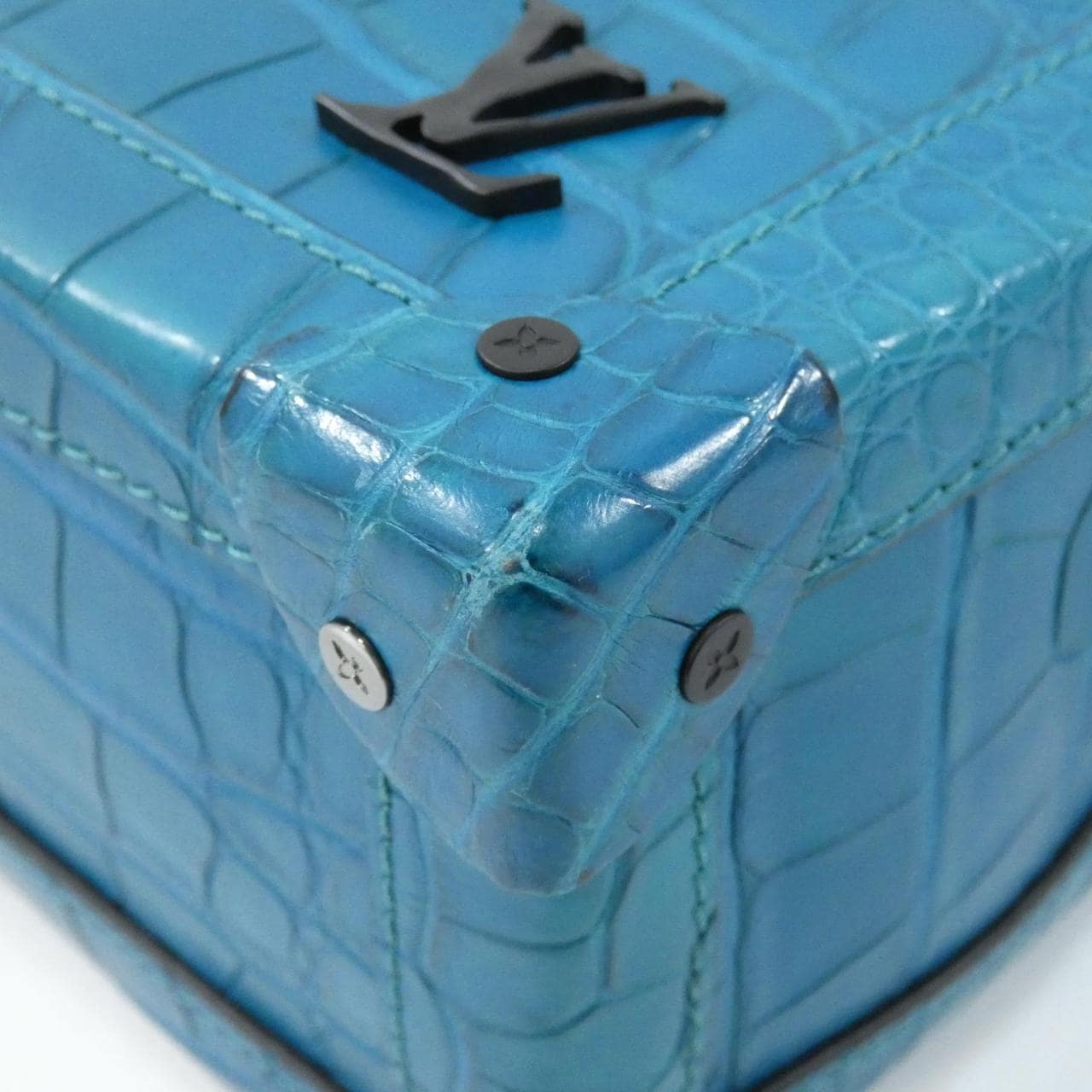 ルイヴィトン エキゾチック レザー ソフトトランク N99414 ショルダーバッグ