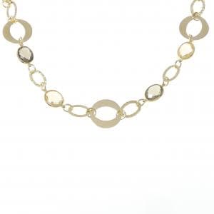 750YG シトリン ネックレス