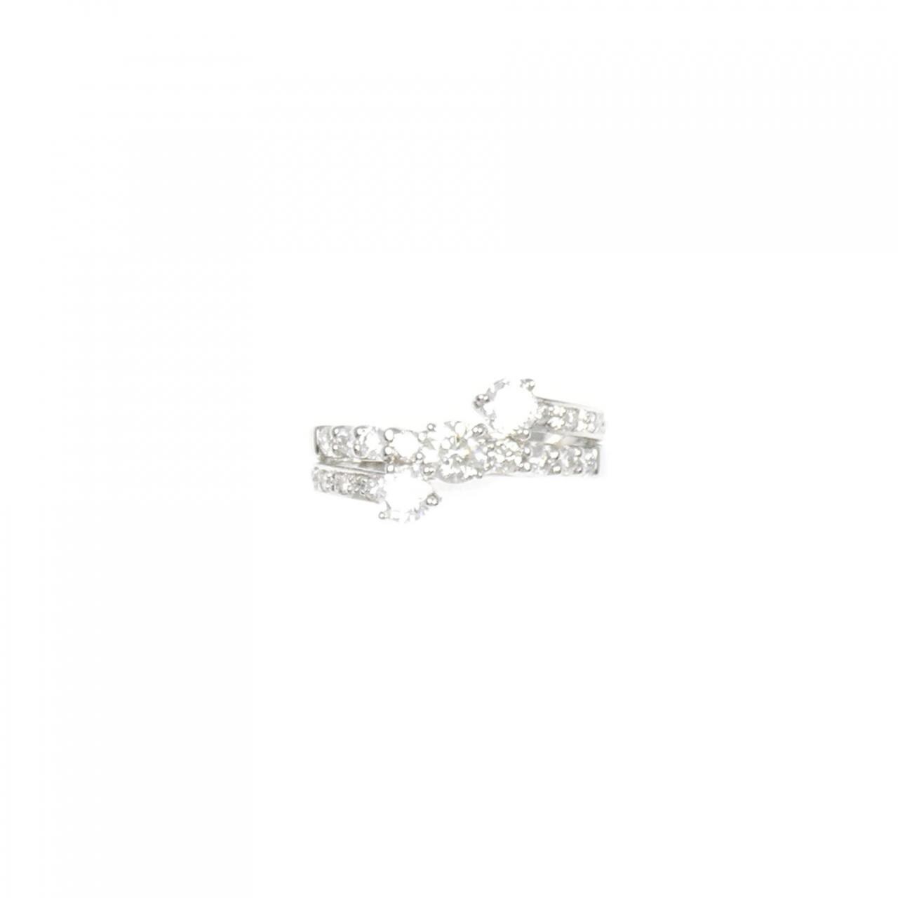PT ダイヤモンド リング 0.88CT
