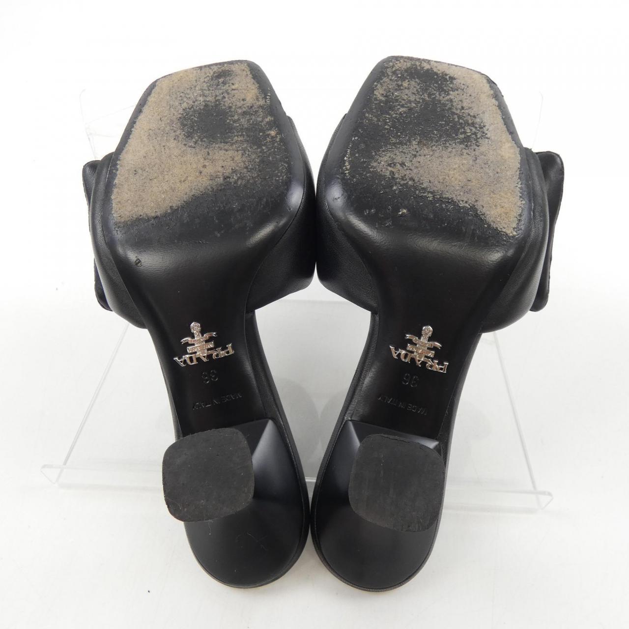 プラダ PRADA トライアングルロゴ 1XX654 サンダル