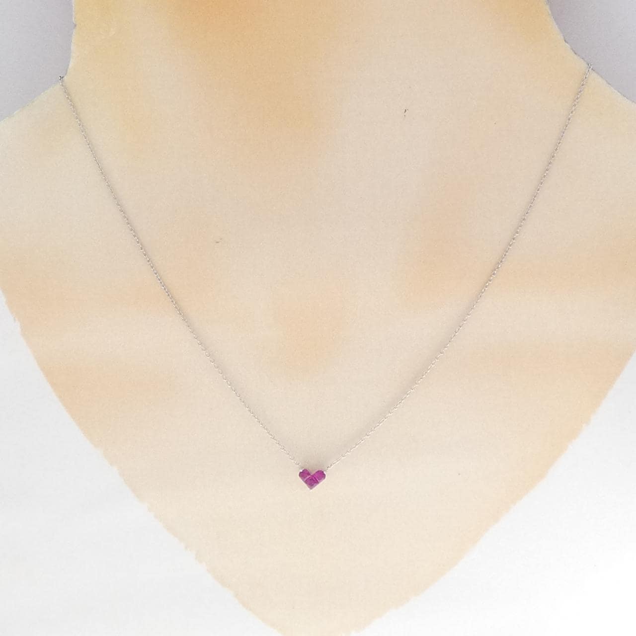 スタージュエリー ミステリアスハート ネックレス 0.25CT