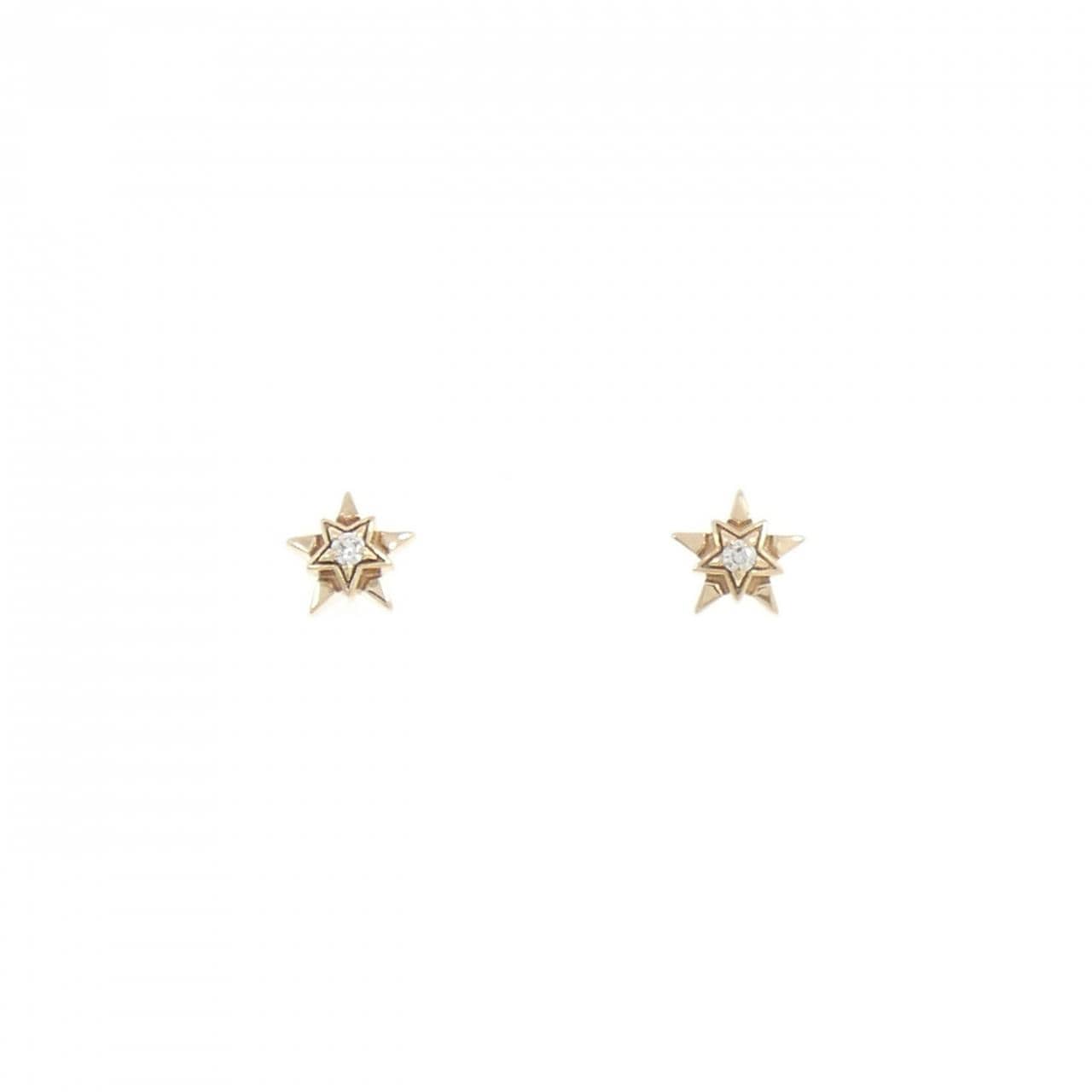 スタージュエリー ダイヤモンド ピアス 0.014CT